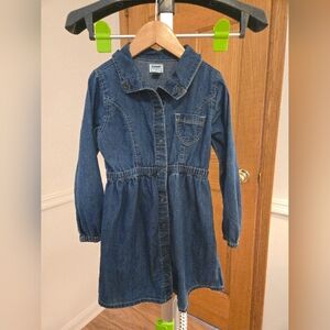 Girls size 5T denim dress